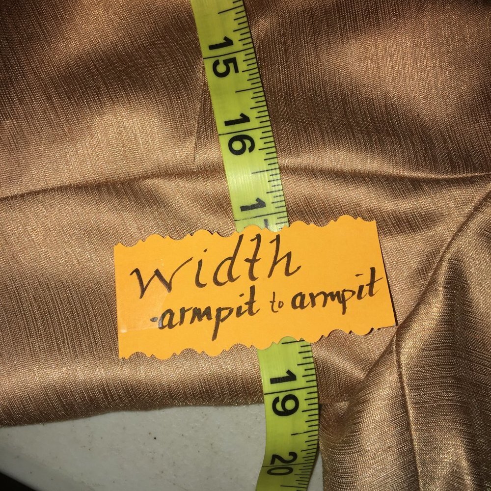 NWT Le Suit Essentials 2 PC Gold Skirt & Jacket Size 8 - Picture 8 of 16